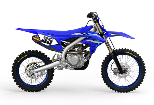 YAMAHA ROLLER BLUE NUMBER KIT