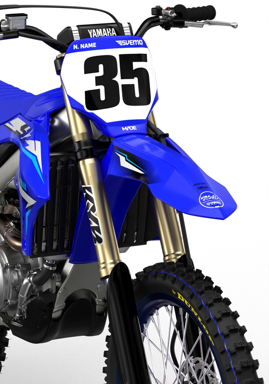 YAMAHA ROLLER BLUE NUMBER KIT