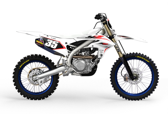 YAMAHA ROLLER WHITE NUMBER KIT