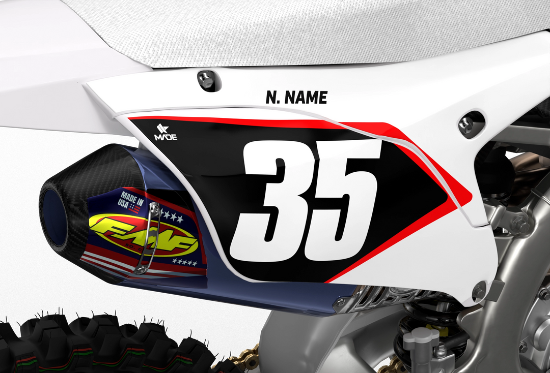 YAMAHA ROLLER WHITE NUMBER KIT