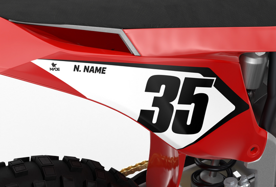 STARK VARG ROLLER RED NUMBER KIT