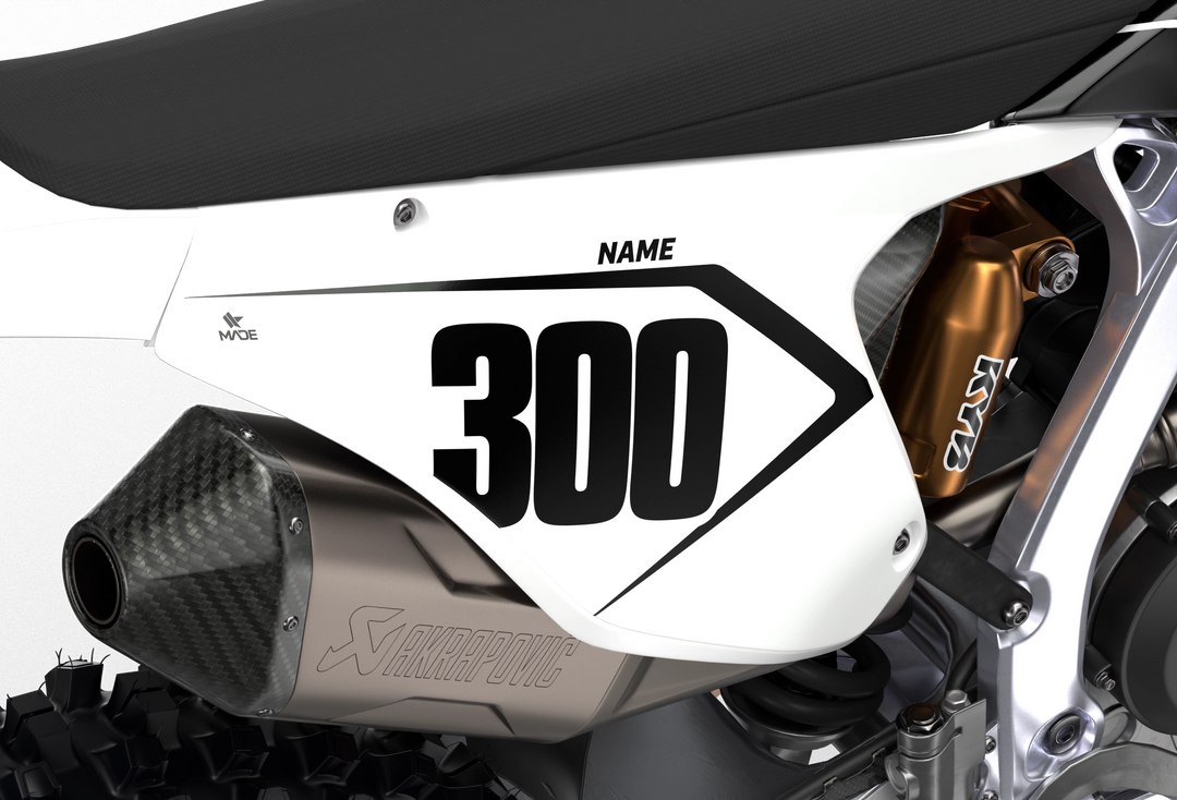 TRIUMPH ROLLER WHITE NUMBER KIT