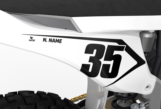 STARK VARG ROLLER WHITE NUMBER KIT