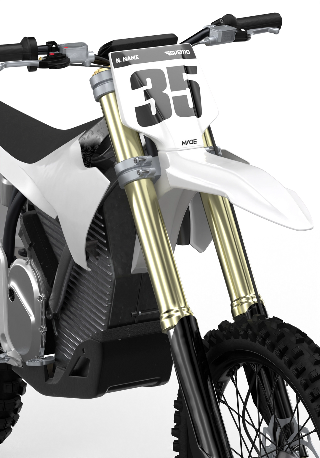 STARK VARG ROLLER WHITE NUMBER KIT