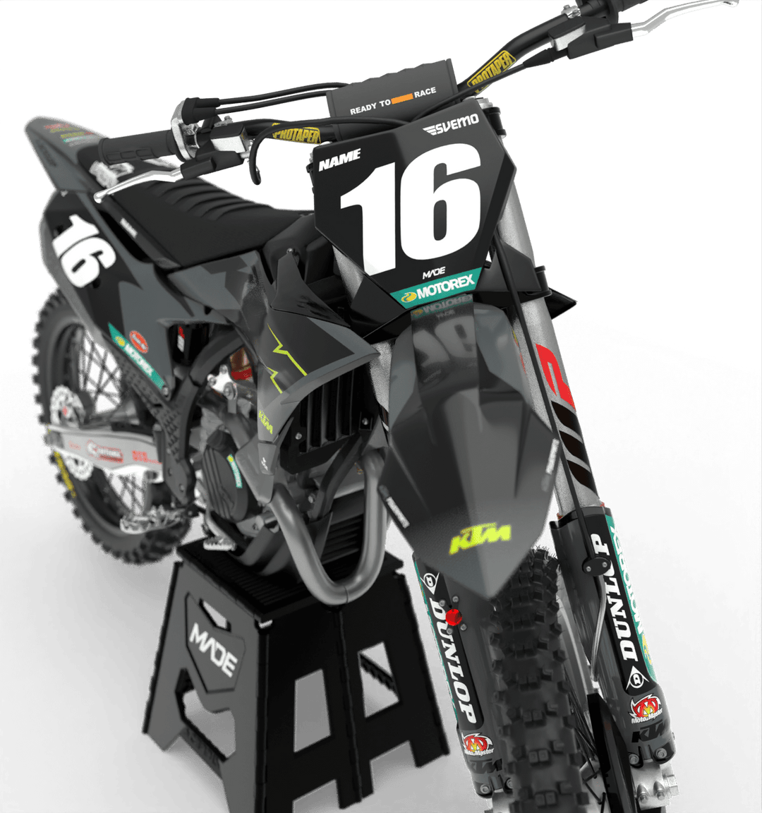 KTM-graphic kit - Madestickers 
Gray#color_gray