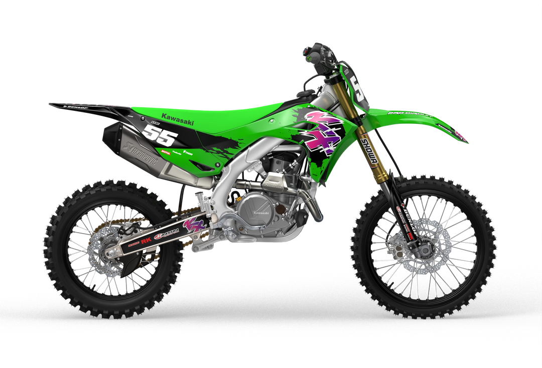 KAWASAKI SEMIRETRO GRAPHICS KIT