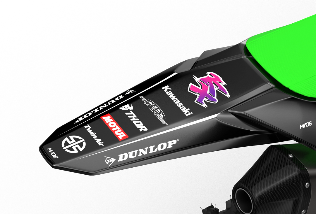 KAWASAKI SEMIRETRO GRAPHICS KIT