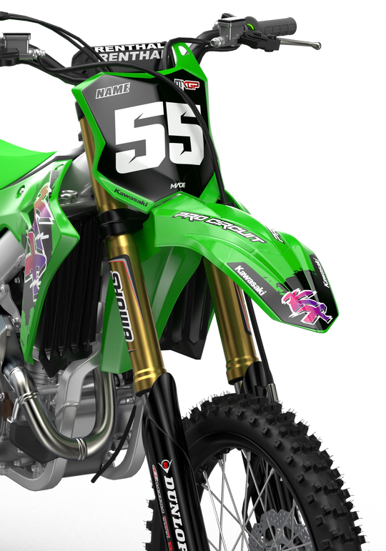 KAWASAKI SEMIRETRO GRAPHICS KIT