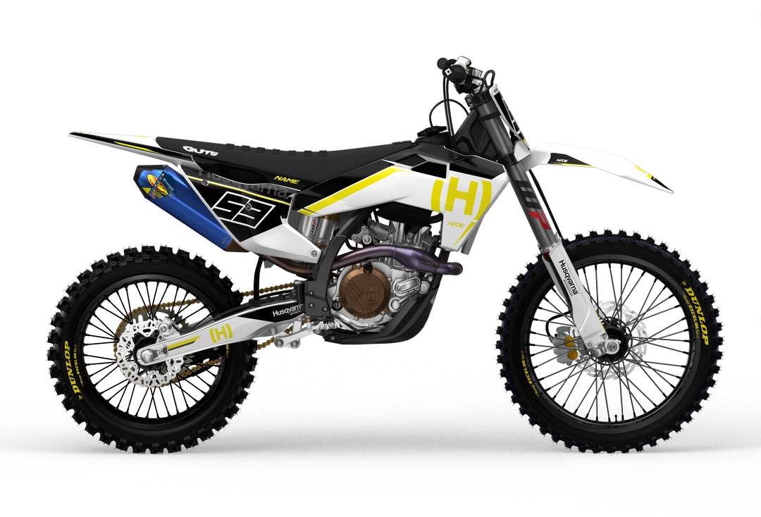 Husqvarna FC TC Licensed Graphics from madestickers.com 3D render Black#color_black