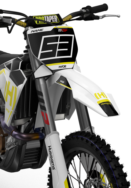 Husqvarna FC TC Licensed Graphics from madestickers.com 3D render Black#color_black