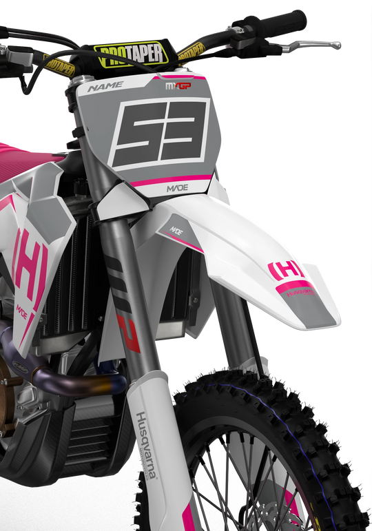 Husqvarna FC TC Licensed Graphics from madestickers.com 3D render Pink#color_pink