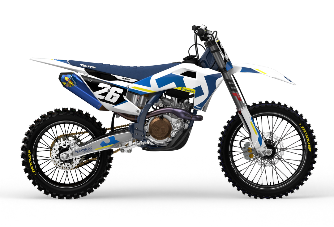 Husqvarna FC TC Stock 2026 Graphics design factory stickers for motocross dirt bike - madestickers.com Blue#color_darkblue
