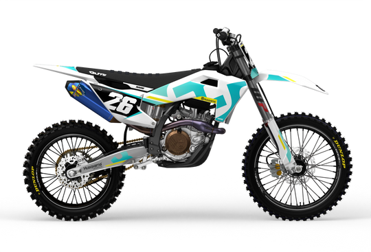 Husqvarna FC TC Stock 2026 Graphics design factory stickers for motocross dirt bike - madestickers.com Turquoise#color_turquoise