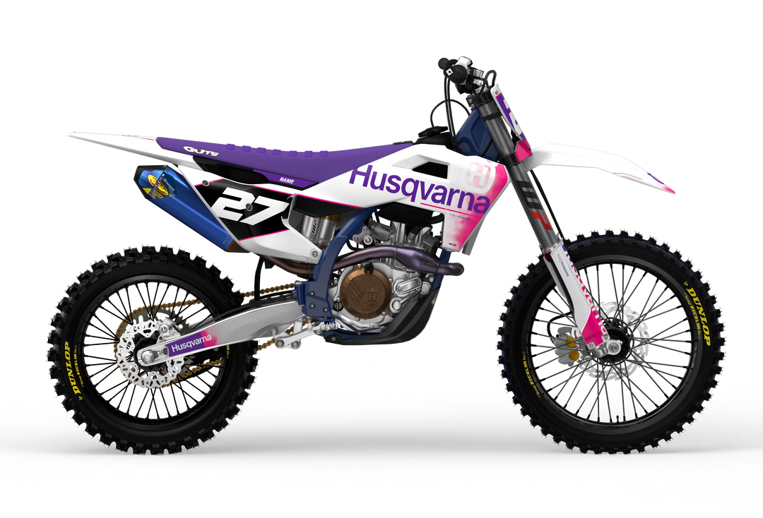 Stock 27 Husqvarna FC TC TE FE Licensed graphics from madestickers.com Pink#color_pink