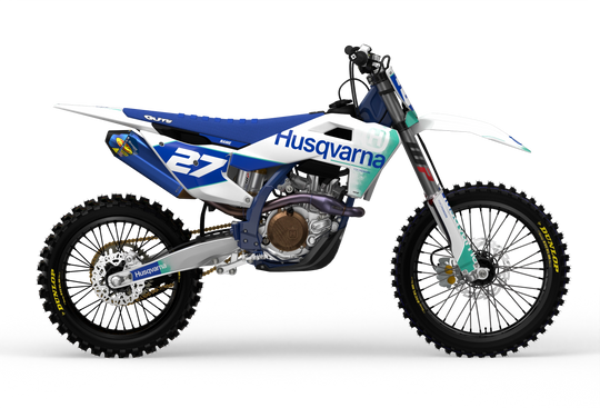 Stock 27 Husqvarna FC TC TE FE Licensed graphics from madestickers.com Teal#color_teal