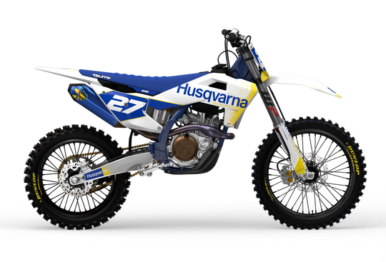 Stock 27 Husqvarna FC TC TE FE Licensed graphics from madestickers.com Yellow#color_yellow