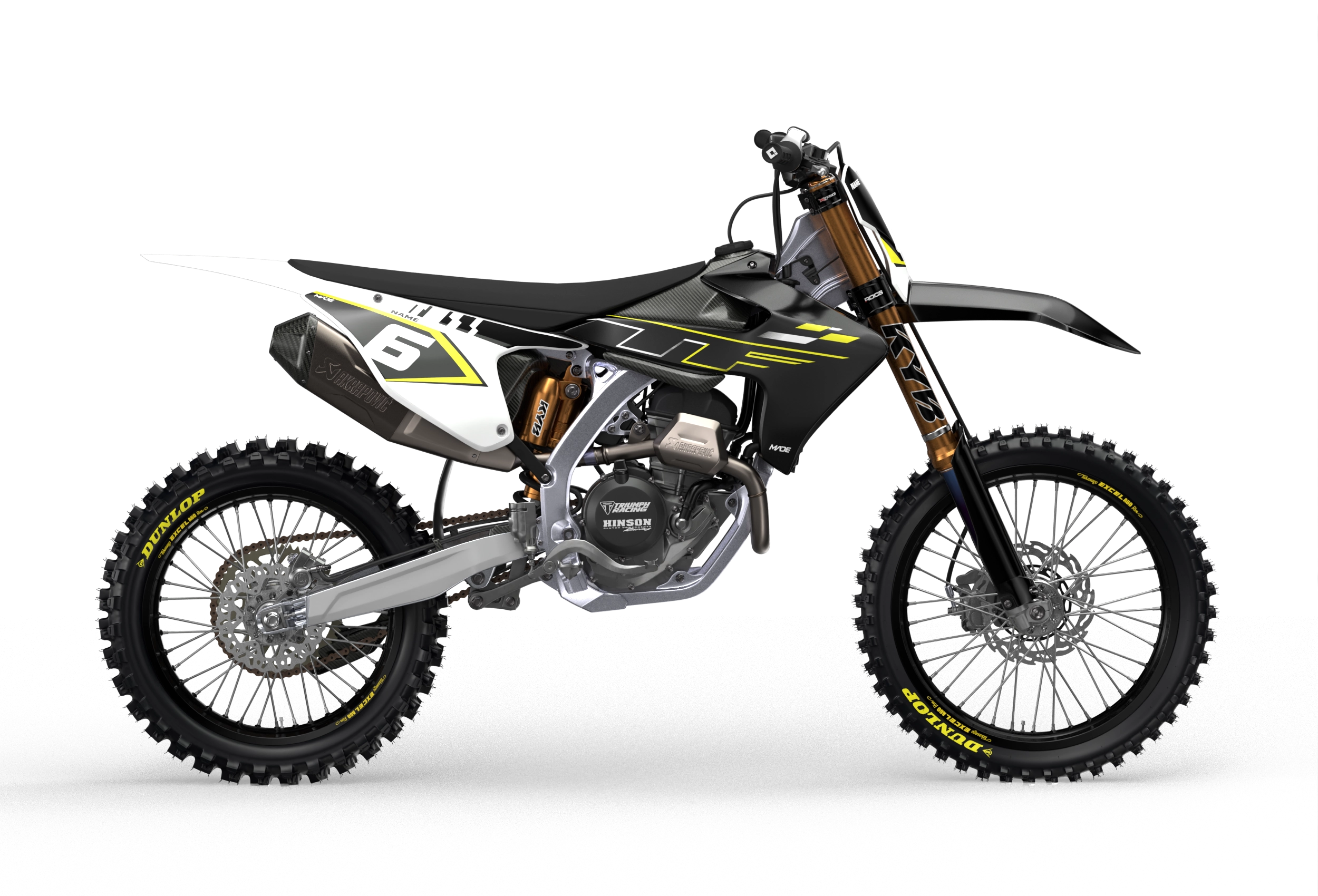 TRIUMPH STOCK NUMBER KIT - Madestickers
