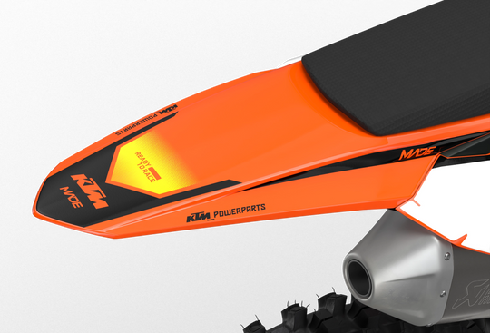 Stock 27 KTM Factory SX SXF 2025- 3D rendering licensed graphics from madestickers.com Yellow#color_yellow