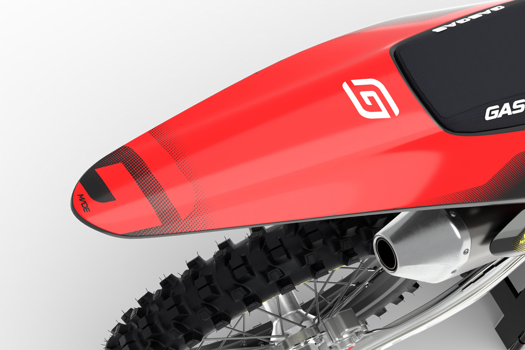 GasGas Motocross - dirt bike - enduro - MX graphics - stickers - madestickers.com Red#color_red