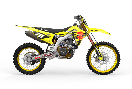 Suzuki RMZ Graphics for protection from madestickers.com Purple#color_purple