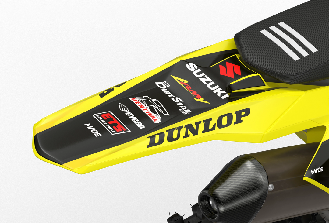 Suzuki RMZ Graphics for protection from madestickers.com Black#color_black