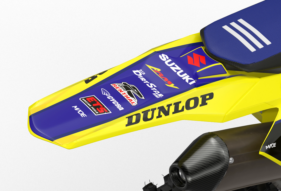 Suzuki RMZ Graphics for protection from madestickers.com Blue#color_blue