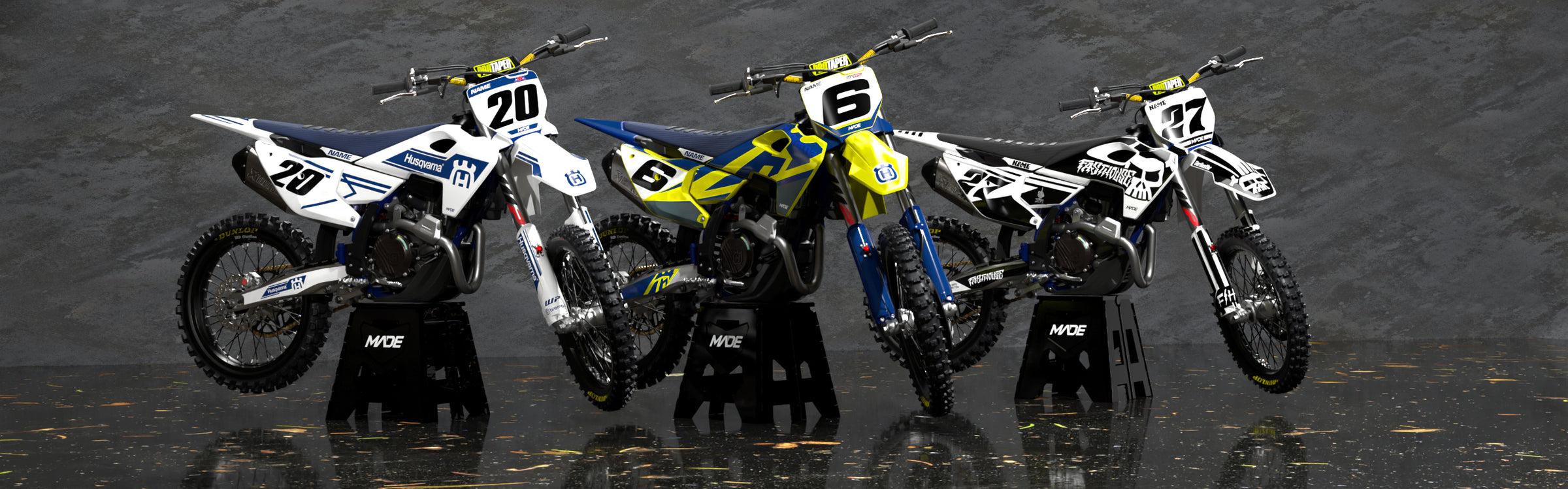 Graphics for Motocross, Mopeds & more | MadeStickers.com