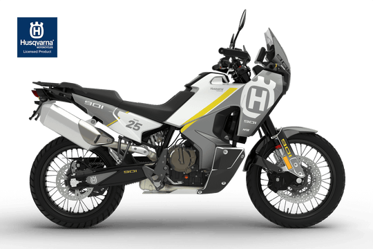 HUSQVARNA ADVENTURE NORDEN CLEAN GRAPHICS KIT - Madestickers Gray#color_gray