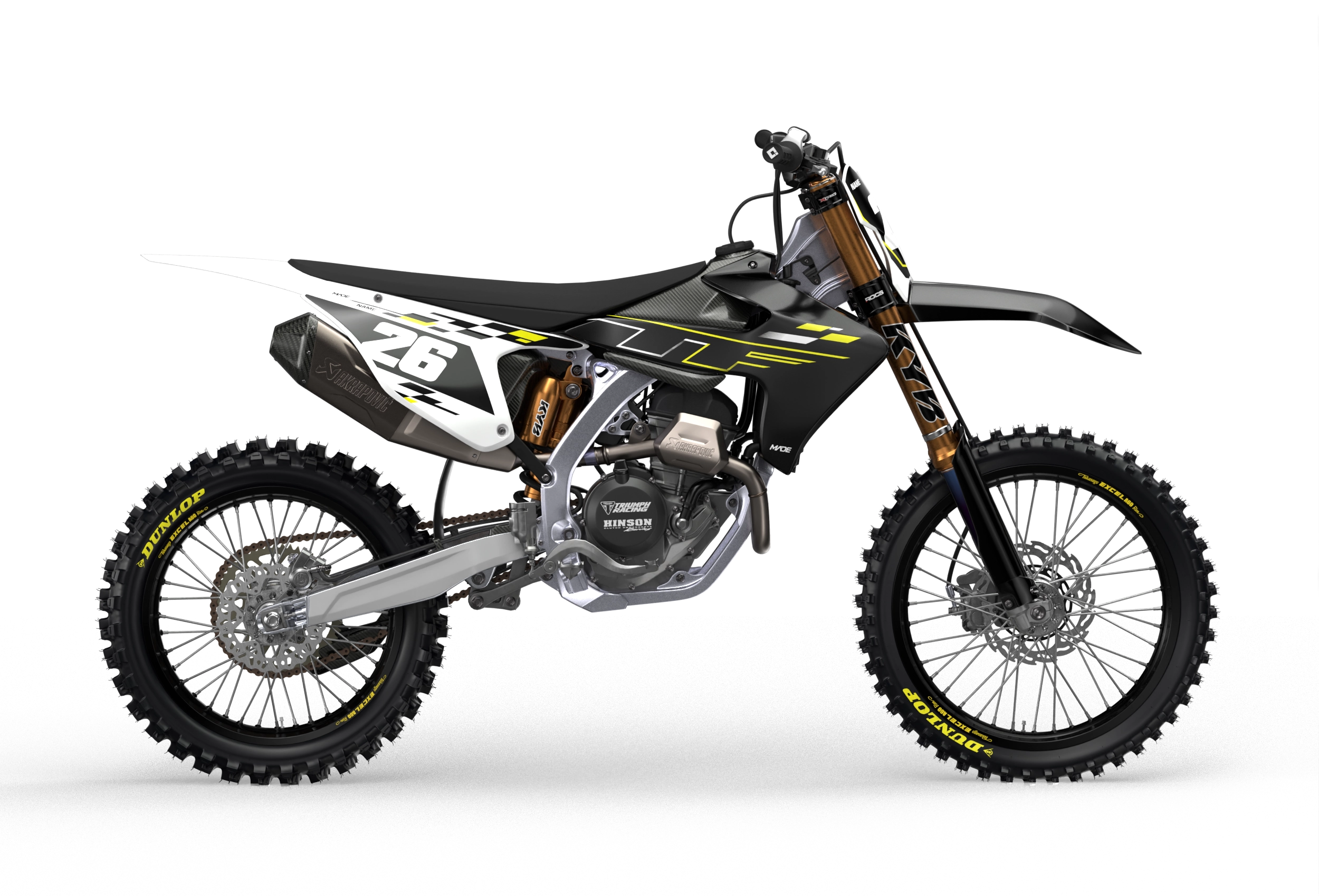 TRIUMPH TRAIN NUMBER KIT – Madestickers