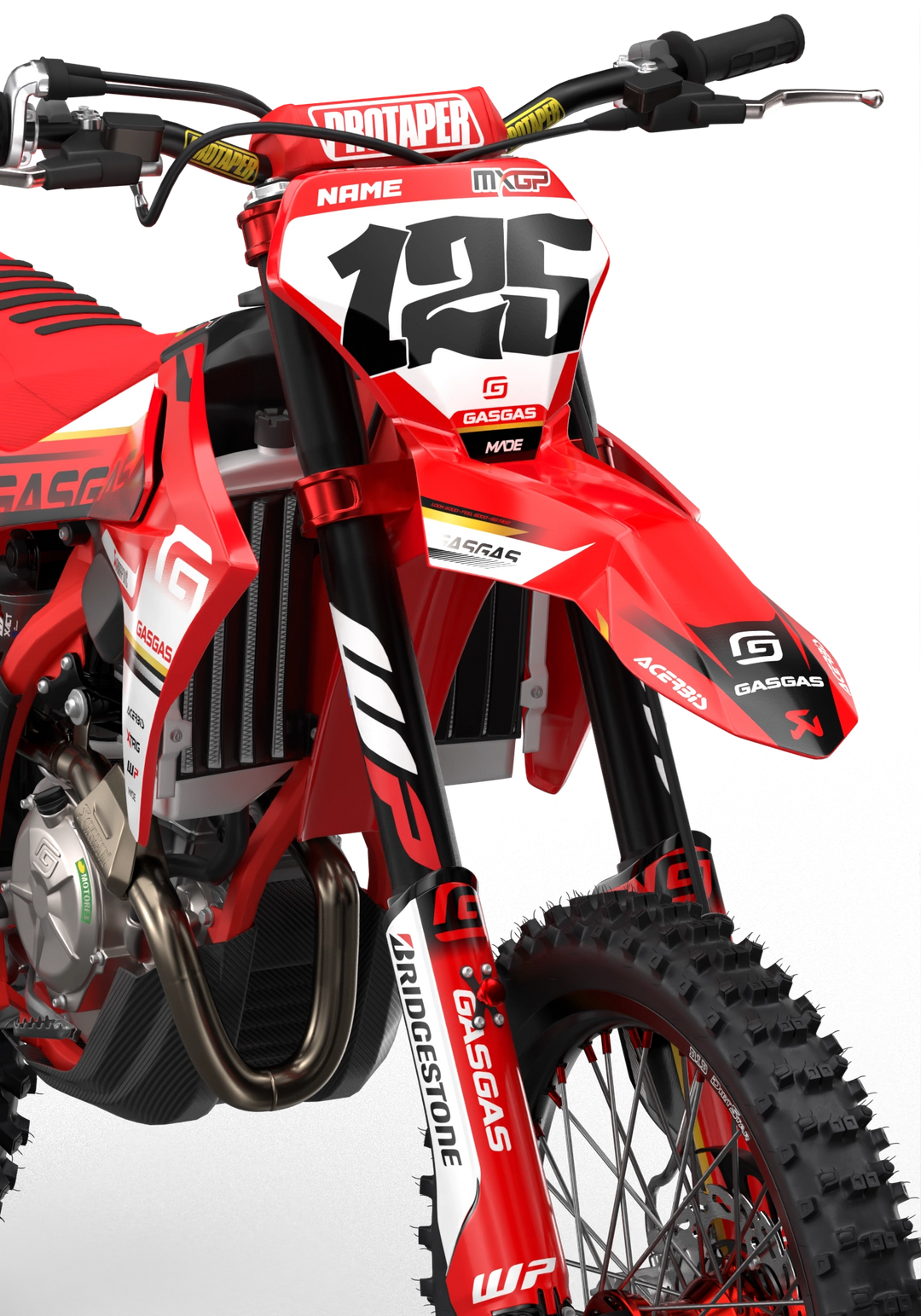 GASGAS VORTEX GRAPHICS KIT