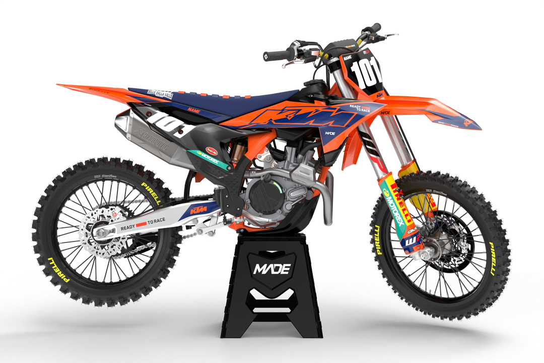 KTM Motocross - dirt bike - enduro - MX graphics - stickers - madestickers.com  Blue#color_blue