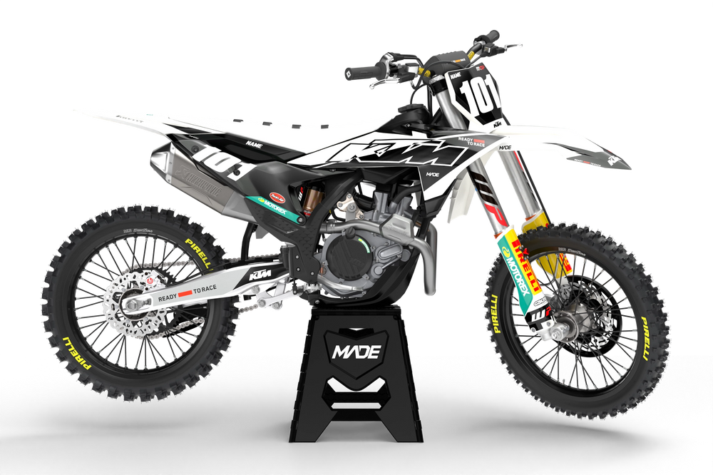 KTM Licensed Motocross Bike Stickers | High-Quality, Best Protection ...