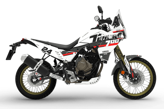 YAMAHA ADVENTURE TENERE TRIP GRAPHICS KIT - Madestickers White#color_white