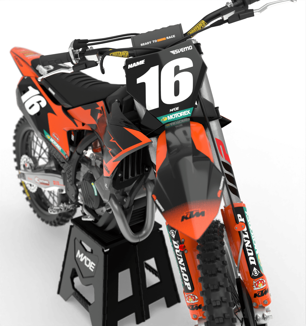 KTM SECTOR GRAPHICS KIT factory licensed product – Madestickers