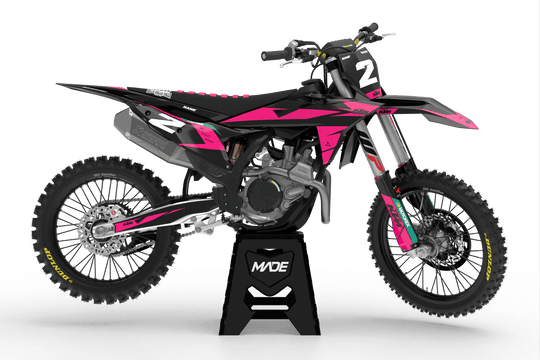 KTM STEALTH GRAPHICS KIT - Madestickers Pink#color_pink