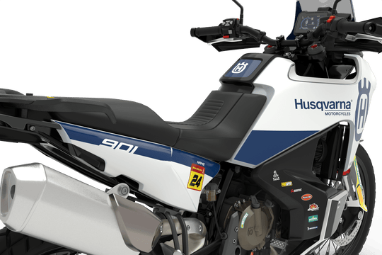 HUSQVARNA ADVENTURE NORDEN CLEAN GRAPHICS KIT - Madestickers Blue#color_blue