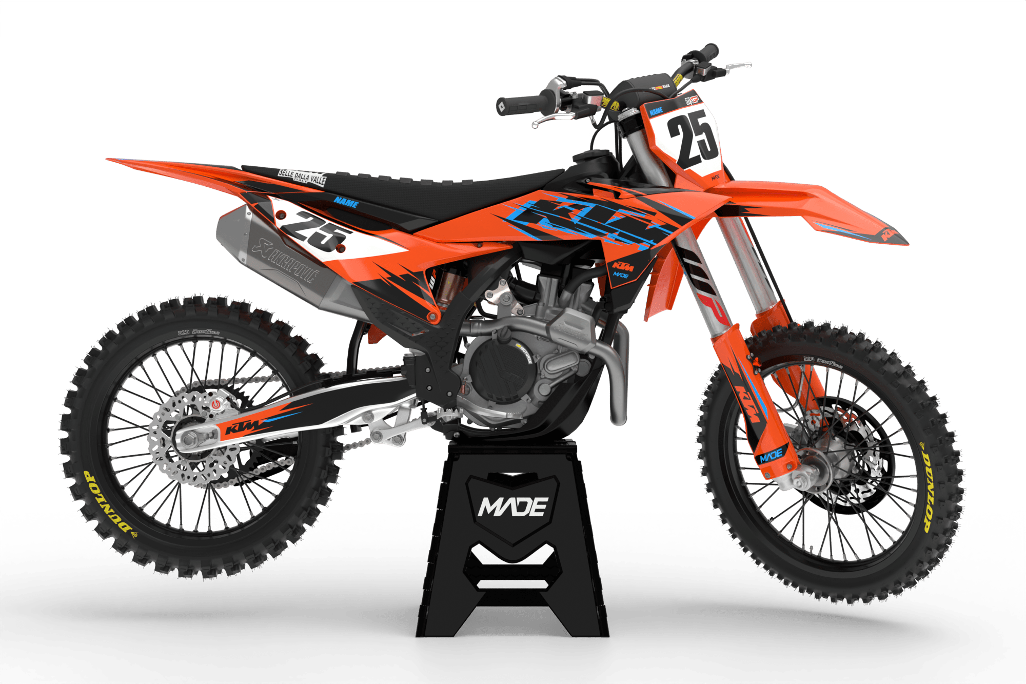 KTM-graphic kit - Madestickers 
Blue#color_blue