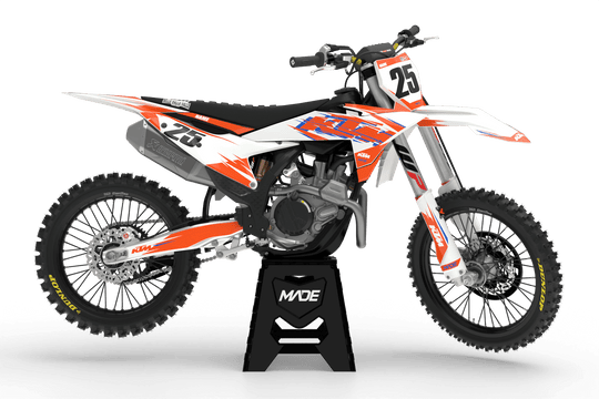 KTM-graphic kit - Madestickers 
WhiteOrange#color_whiteorange