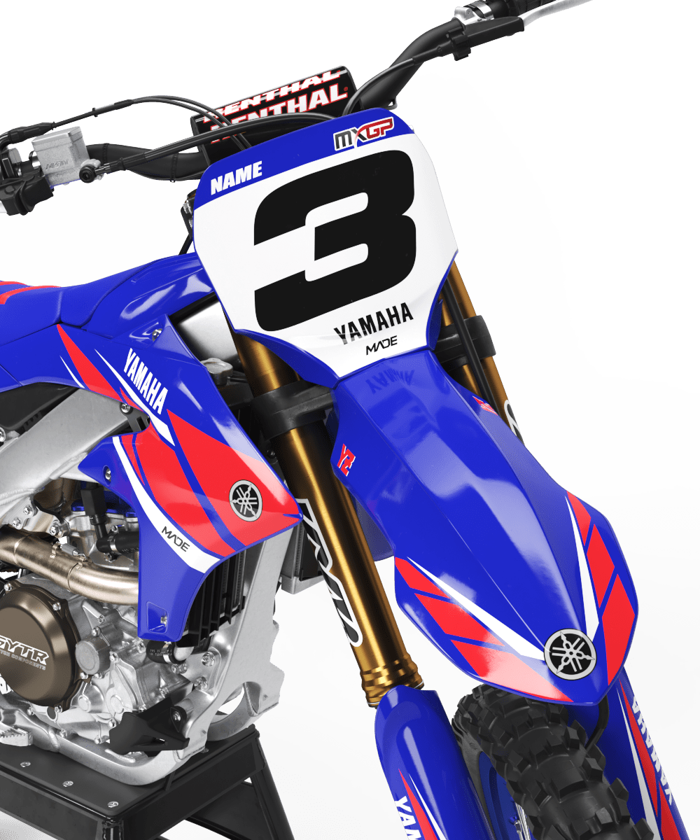 YAMAHA INFINITY GRAPHICS KIT - Madestickers Blue#color_blue