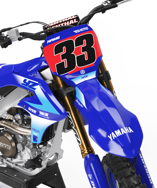 YAMAHA SINNER GRAPHICS KIT - Madestickers Blue#color_blue