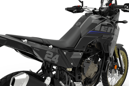 YAMAHA ADVENTURE TENERE TRIP GRAPHICS KIT - Madestickers Black#color_black