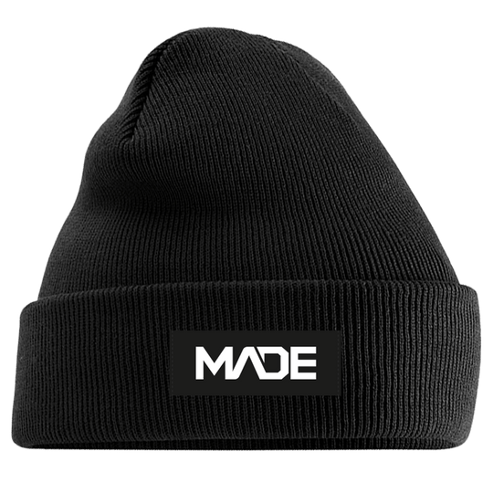 MADE BEANIE - Madestickers Black#color_black