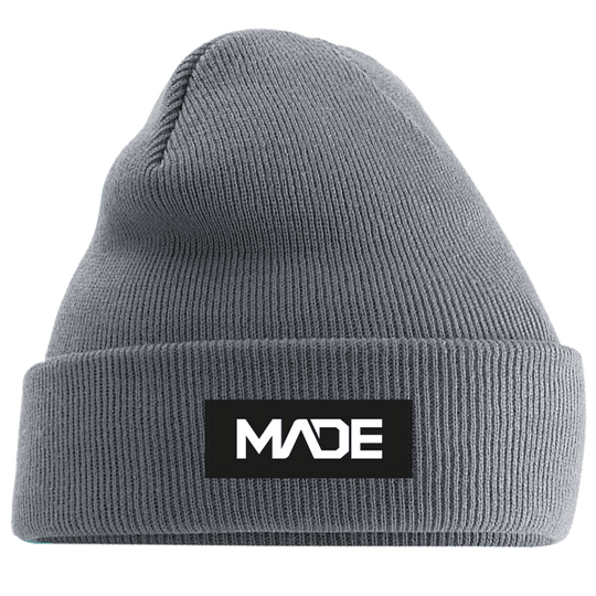 MADE BEANIE - Madestickers GraphiteGrey#color_graphitegrey