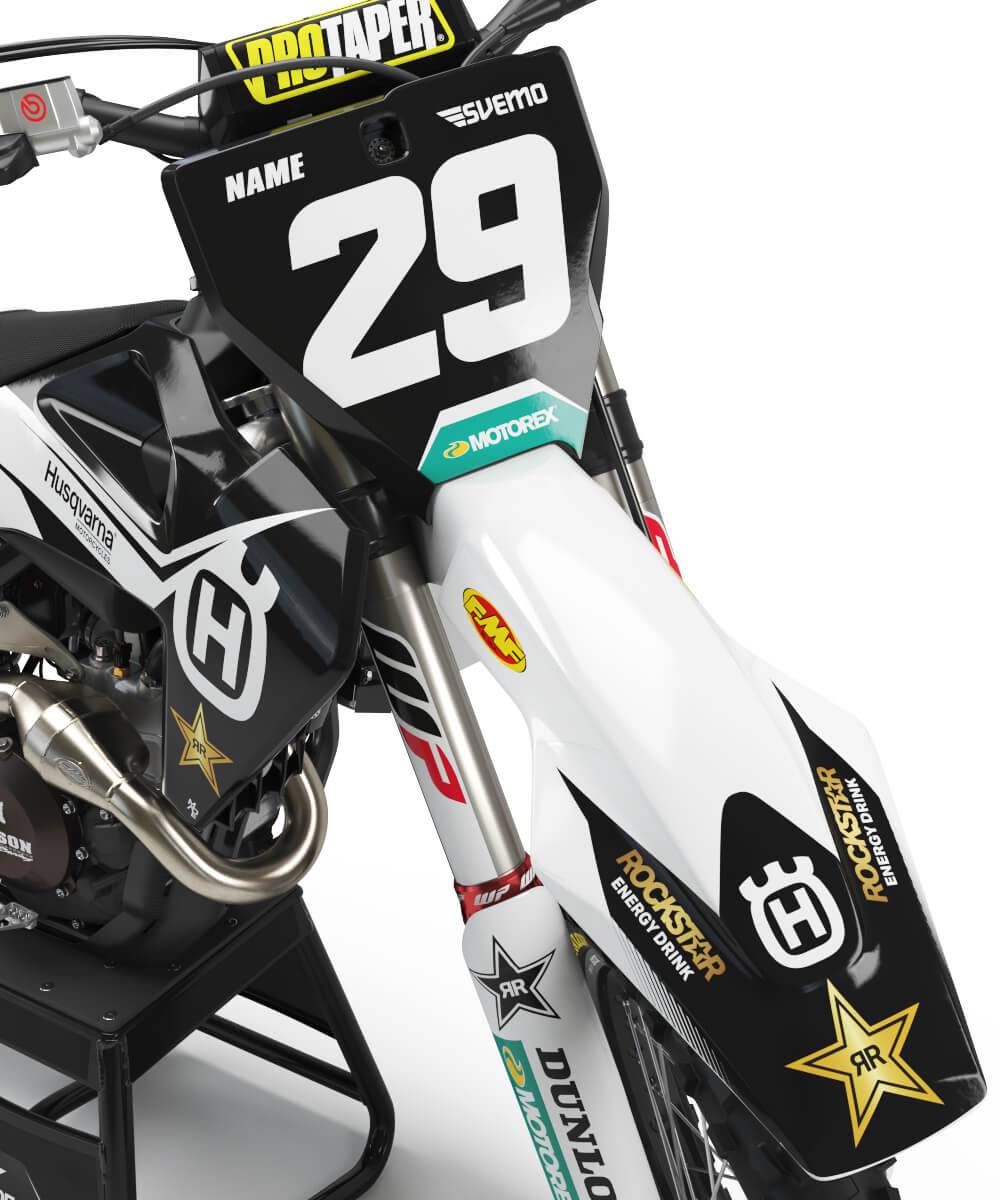 HUSQVARNA RACER GRAPHICS KIT - Madestickers