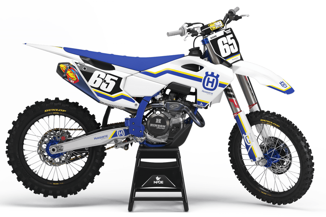 HUSQVARNA RETRO GRAPHICS KIT - Madestickers