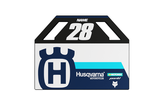 HUSQVARNA TREK WHITE PITBOARD - Madestickers