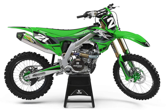 KAWASAKI GHOST GRAPHICS KIT - Madestickers