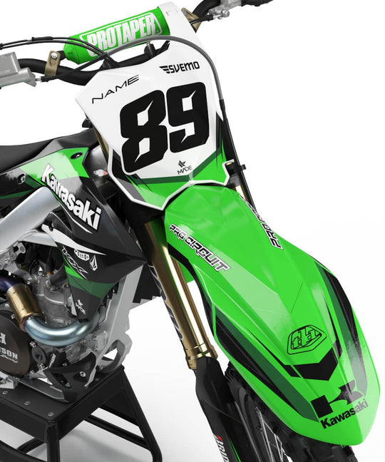 KAWASAKI GRIND GRAPHICS KIT - Madestickers