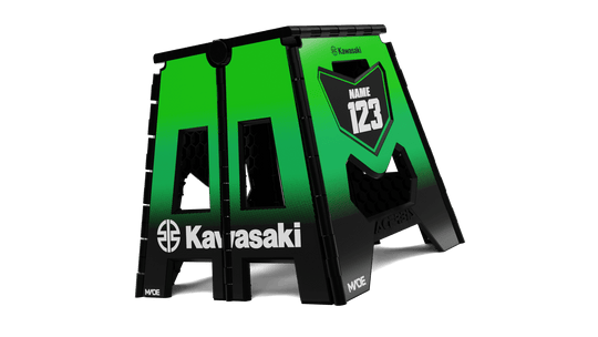 KAWASAKI SIMPLE ACERBIS STAND - Madestickers