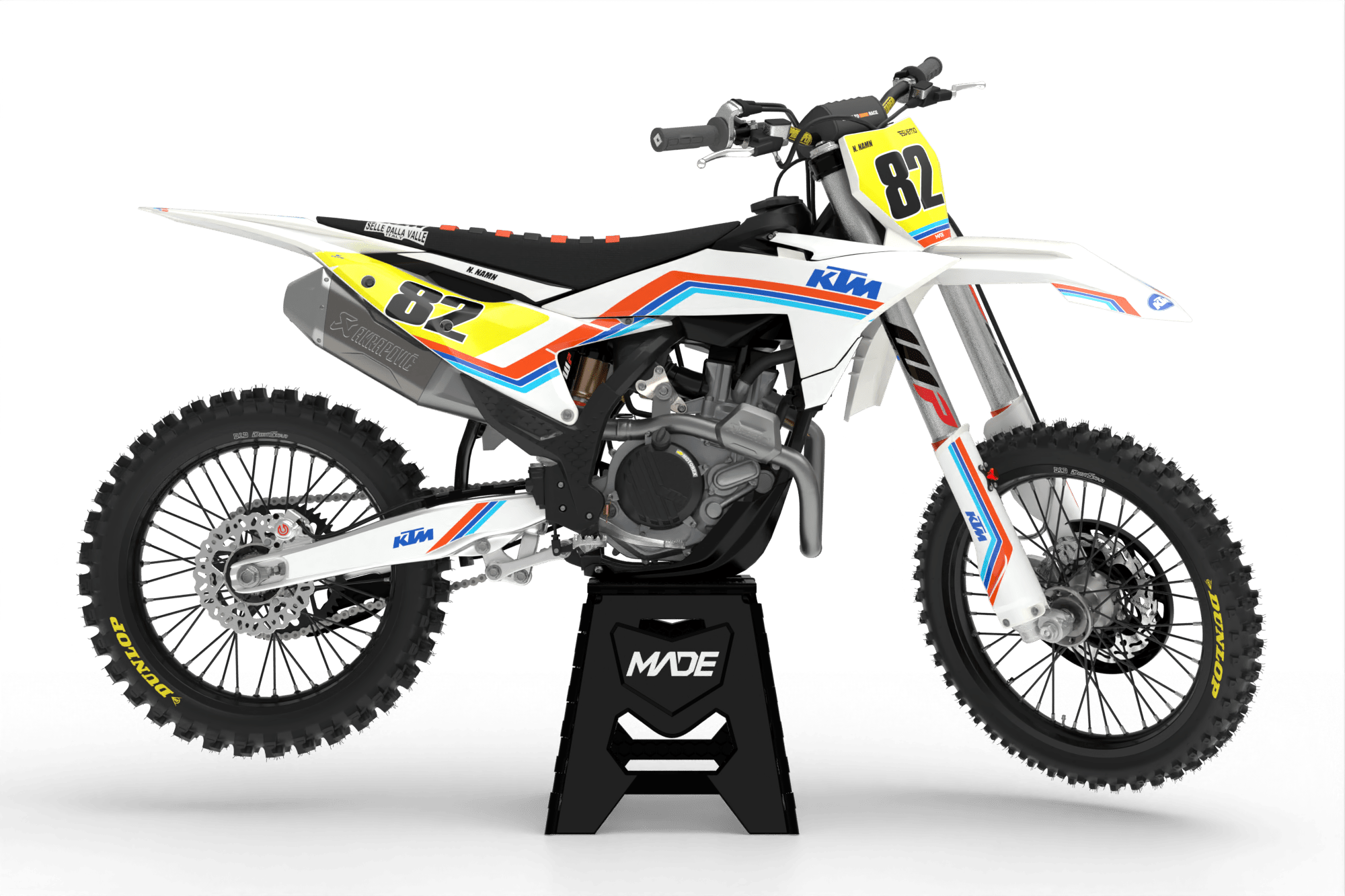 KTM EPIC GRAPHICS KIT factory licensed product – Madestickers